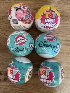kitty ミニブランズ 5サプライズ ディズニー　3種6個セット