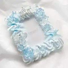 ホイップデコトレカケースB8【ライトブルー】