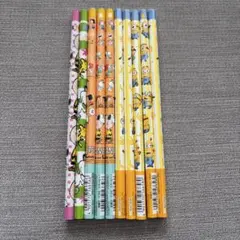 新品☆PEANUTS スヌーピー☆ミニオンズ 鉛筆 10本セット