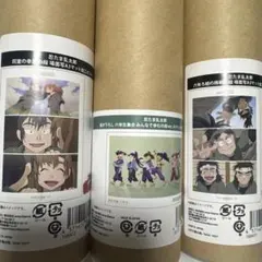 忍たま乱太郎 加工ポスター 六年生 3枚 善法寺伊作 食満留三郎 七松小平太