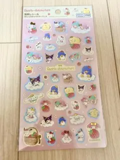 サンリオ箔押しシール　サンリオキャラクターズ