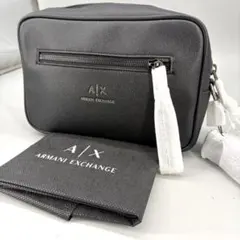 新品未使用✨ARMANI EXCHANGE クラッチバッグ ブラック 黒