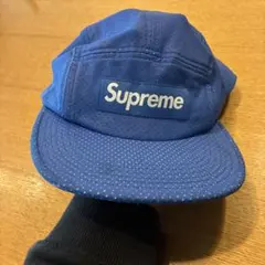 Supreme シュプリーム メッシュキャップ 5パネル キャップ ブルー 青