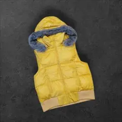 00s archive y2k grunge ファーダウンベスト 平成ギャル