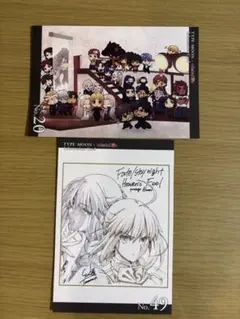 TYPE-MOON Fate/staynight ポストカード No.20.49