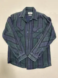 ネルチェックシャツ XL