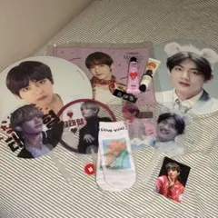 BTS V テヒョン グッズセット うちわ スローガン　まとめ売り