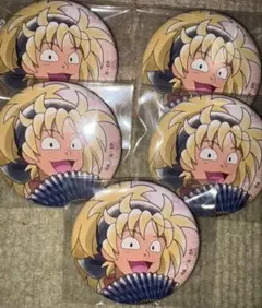 忍たま乱太郎 斉藤タカ丸 缶バッジ アクリルスタンドセット