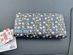 【新品】ドナルドダック 長財布 ラウンドファスナー ブラック週末限定値下げ