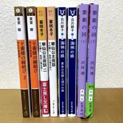 小説　まとめ売り　８冊