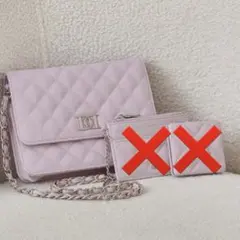 Darich DDロゴキルティングトラベルセット バッグのみ パープル