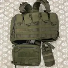 5.11タクティカルのチェストリグ&タスマニアンタイガーポーチ類その他ポーチ付き TT EDCポーチを小型チェストリグに！: タスマニアンタイガー
