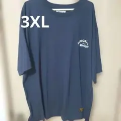SEEROOTS Tシャツ ネイビー 4L