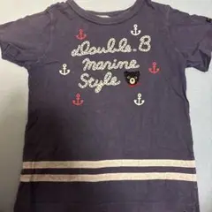 DOUBLE.B マリンスタイル Tシャツ 120