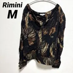 Rimini レディース　キラキラ　長袖シャツ M