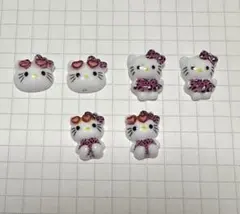 ギャルキティ　ネイルパーツ　日焼け　ヒョウ柄　ピンク