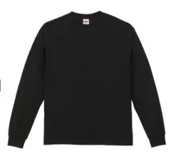 ロングスリーブ Tシャツ Mブラック