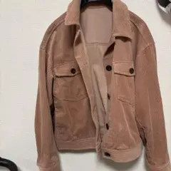 GU コーデュロイジャケット S ピンク