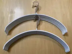MAWAハンガー エコノミック 40cm ホワイト 10本セット
