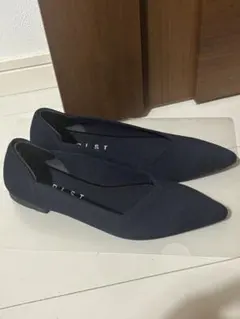 PLST 紺パンプス 23.0