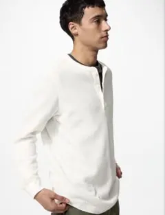 ユニクロ ワッフルTシャツ
