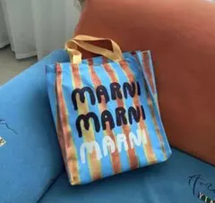 新品未使用　上海限定 MARNIマルニ ノベルティトートバッグ 大容量