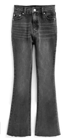 グレイルGRL Lサイズ ストレッチフレアデニムパンツ