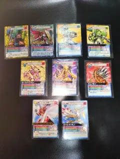 【引退セット】デジモンカードα 9枚 デュークモン クリムゾンモードDα-361