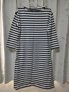 7分袖マタニティ ワンピース M