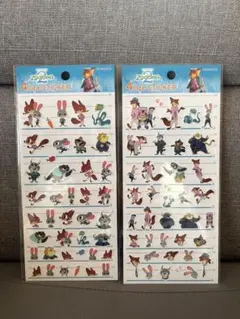 ディズニー 4sizeステッカー ズートピア