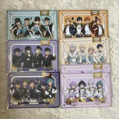 あんさんぶるスターズ GIGO特典 箔押しユニットポストカード セット