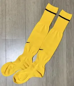 NIKE ナイキ サッカーソックス ロゴ入り イエロー 黄色 サイズ 25～27