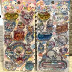 新品未使用　かおりつき　ウォーターインシール　あわわちゃん　きらうさツインズ