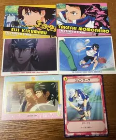 テニスの王子様　レトロカード　５枚セット
