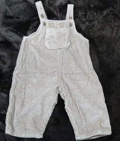 anggo コーデュロイオーバーオール ベージュ