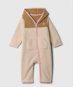 ベビーギャップ　ボアカバーオール(6m-12m)