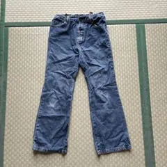 女の子用　140B ウエスト調節可能　デニム