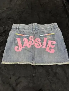 最終値下げ‼️Jassie デニムミニスカート カラフル刺繍のサムネイル
