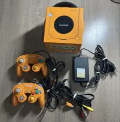 ジャンク品　ゲームキューブ 本体 コントローラー2個、ゲームボーイプレイヤー