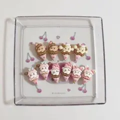 ミッコ mikko ネイルパーツ 10個セット 新品未使用 デコパーツ