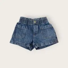 H&M デニム ショートパンツ ウエストゴム