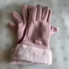 レディースボア付き手袋