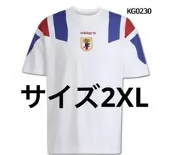アディダス　サッカー日本代表 EQT Tシャツ　サイズ4XL Adidas サッカー日本代表 EQT Tシャツ 4XL - メルカリ
