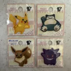 ☆ポケットモンスター 2WAYワッペン 4枚おまとめセット☆