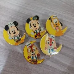 ミッキー ハワイアンピンバッジ 5個セット 楽天市場】スイスイサマー ピンバッジ ミッキー チップとデール