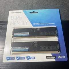 メモリー DDR5 PC5-44800 CL46 16GBX2 - メルカリ