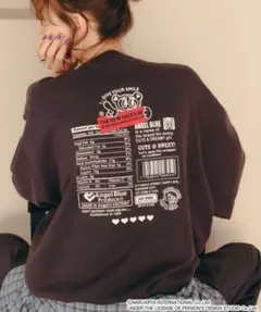 FREAK'S STORE ANGEL BLUE 別注 メニュー風 スウェットのサムネイル