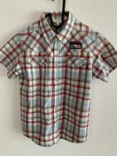 半袖襟付きシャツ