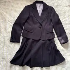 レディース　ジャケット9号　スカート58 ブラック　黒　セレモニー