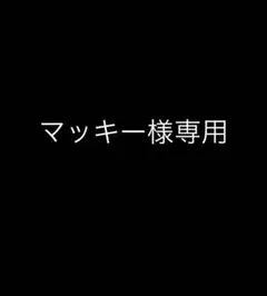 マッキー様専用